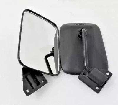 Suzuki Samurai Sierra SJ410 SJ413 Jimny Rear Side View Door Mirror Set - Image 1 of 2