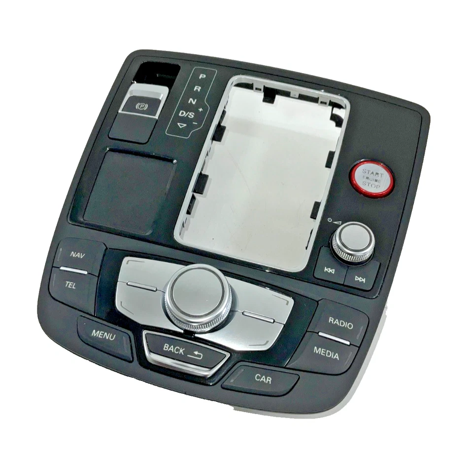 AUDI S6 2013 cubierta de palanca de cambios y panel de interruptores de control multifuncional 4G19612Q OEM Foto 1 de 4