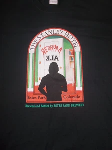 CAMISETA NUEVA ADULTO THE STANLEY HOTEL ESTES PARK CO REDRUM ALE BREWERY 1996 (L) - Imagen 1 de 5