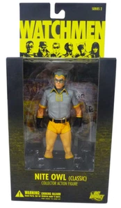 DC Direct NITE OWL Classic Series 2 WATCHMEN Actionfigur 2009 VERSIEGELT! - Bild 1 von 3