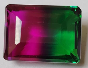 AAA+ Large Tourmaline 96.4 Ct. Emerald Cut Faceted Loose Gemstone Gift for Women - Picture 1 of 7