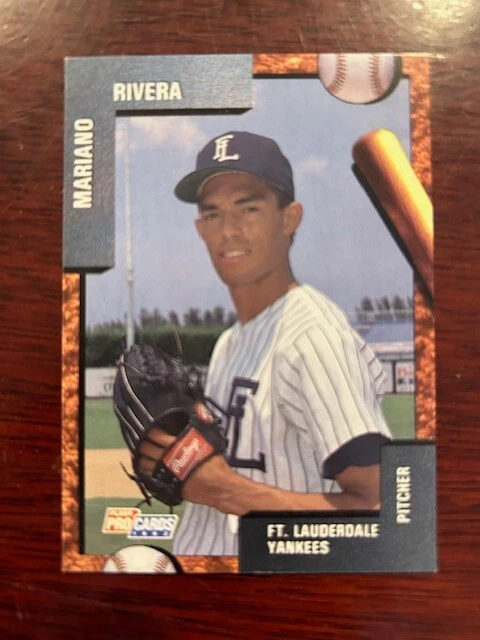 1992 Fleer ProCards Ft Lauderdale Yankees Mariano Rivera Rookie RC - Image 1 of 1