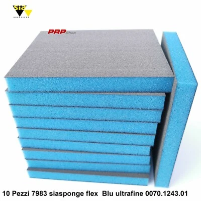 SPUGNE SOFT PER OPACIZZAZIONE 10 PZ siasponge flex 7983 0070.1243 grana 800/1000