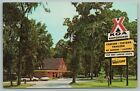 Lake Park Georgia~KOA Kampgrounds~Guest by Car Pulling Pop-Up Camper~Tent~1960s