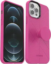 Tterbox + Pop Case für iPhone 12 Pro Max (nur) - rose rosa leicht Offene Box