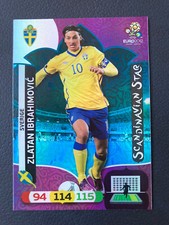 Zlatan Ibrahimovic Scandinavian Star Panini Euro 2012 Adrenalyn XL NM *Rare*