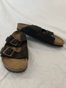 Birkenstock Arizona Sandale, braun, Größe 38 EU 7-7,5 US, Damen - Bild 1 von 12
