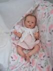 Awesome Ooak Reborn Baby Doll Hand Rooted