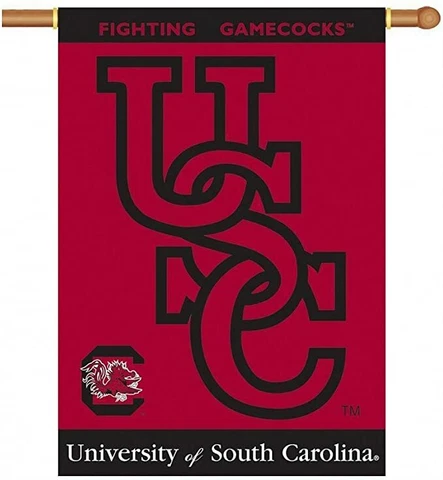 South Carolina Gamecocks 2-Sided Banner Flag 28x40 #96026 Cover