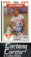 Adam Casillas 1990  Jennings Southern League #23 TTM/IP Signed Autographed