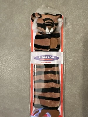 Russ Berrie Animal Bookmark - Tiger, Book Pals BD241 B. Dalton - Image 1 of 4