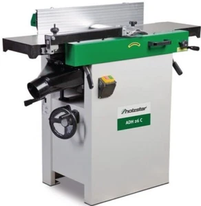Pialla combinata a filo e spessore per legno Holzstar piallatrice 230V con banco - Foto 1 di 9