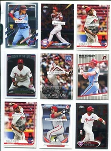 Phillies Alec Bohm, Ranger Saurez, Howard, Rollins, Rookie 216 Card Lot #A - Picture 1 of 24