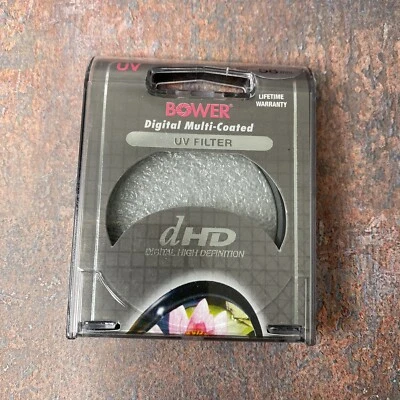 Bower 58mm Digital HD UV Filter Lens Protector - Universal Canon Nikon Sony  - Image 1 of 3