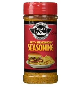 Steak ‘N Shake Fry ‘N Steak burger Seasoning 7.48 oz (Pack Of 2) - Picture 1 of 4