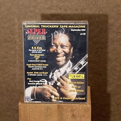 Super Driver Original Trucker's Tape Magazine Sept '93 BB King 2 Cassette Tapes - Image 1 of 4