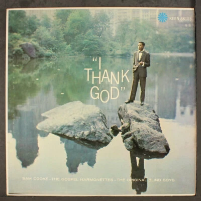 SAM COOKE: i thank god KEEN 12" LP 33 RPM - Image 1 of 2