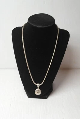 Collar John Hardy Diamante Colgante Plata de Ley Oro 18k/Trigo Foto 1 de 4