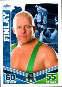 2010 Topps Slam Attax WWE Mayhem Wrestling Game Card TCG Fit Finlay - Picture 1 of 1