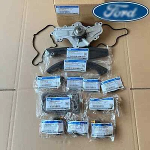 Timing Chain Kit Water Pump For 13-17 Ford Edge Taurus Lincoln MKS MKX 3.5 3.7L - Picture 1 of 7