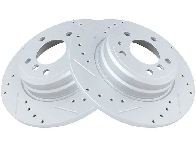 Juego de rotor de freno trasero TRQ 16HY49M para BMW 850CSi 1994-1995 Foto 1 de 1