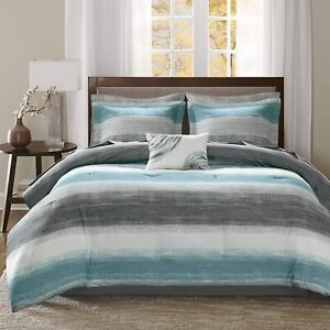 Madison Park Essentials Saben Bed in a Bag Comforter, Vibrant Color Design All S