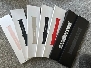 Apple Sport Band for Watch Series 7 - Midnight, Size Regular (41mm) - Picture 1 of 7