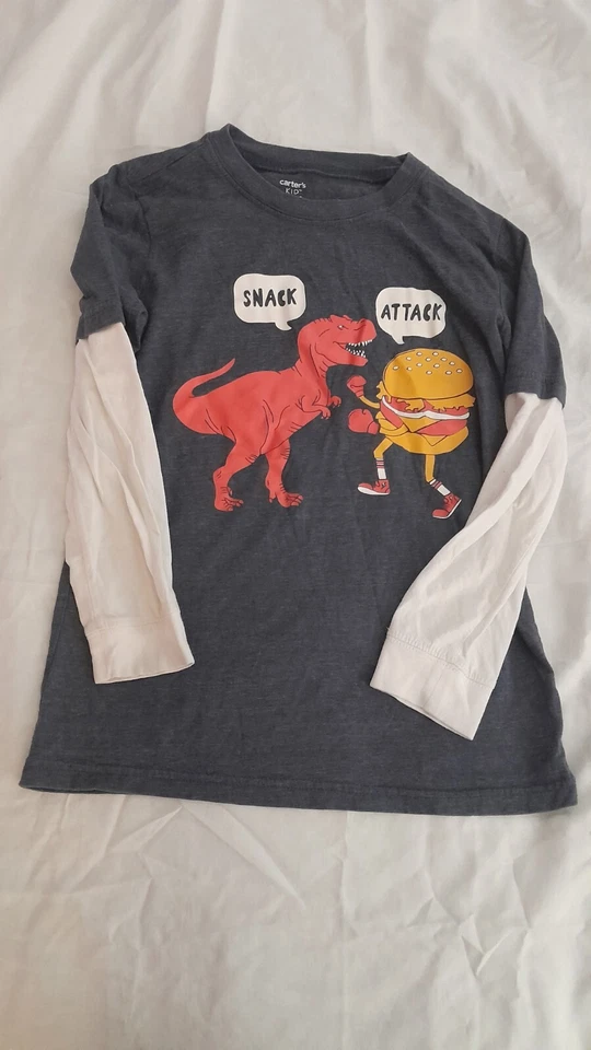 boys long sleeve graphic shirt-preowned - Image 1 of 2