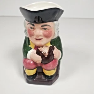 Sylvac Staffordshire Toby Jug Mug OLD TOBY Creamer Pitcher 4" Made in England - Picture 1 of 8