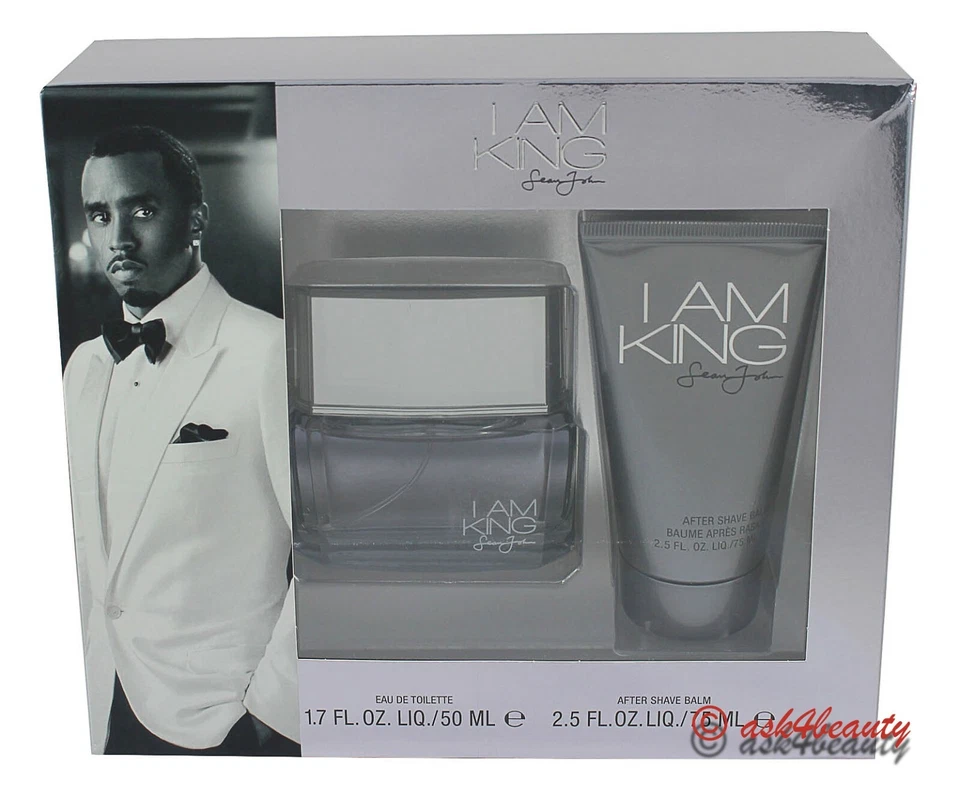Juego de 2 piezas I am King para hombre 1,7 OZ eau de parfum spray nuevo en caja Foto 1 de 1