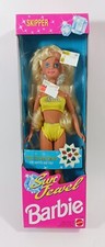 Vintage 1993 BARBIE SUN JEWEL SKIPPER DOLL with Bonus Stickers #10955 - NIB