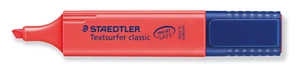 5x Staedtler Textsurfer classic rot 364-2 Textmarker Leuchtstift NEU - Bild 1 von 2