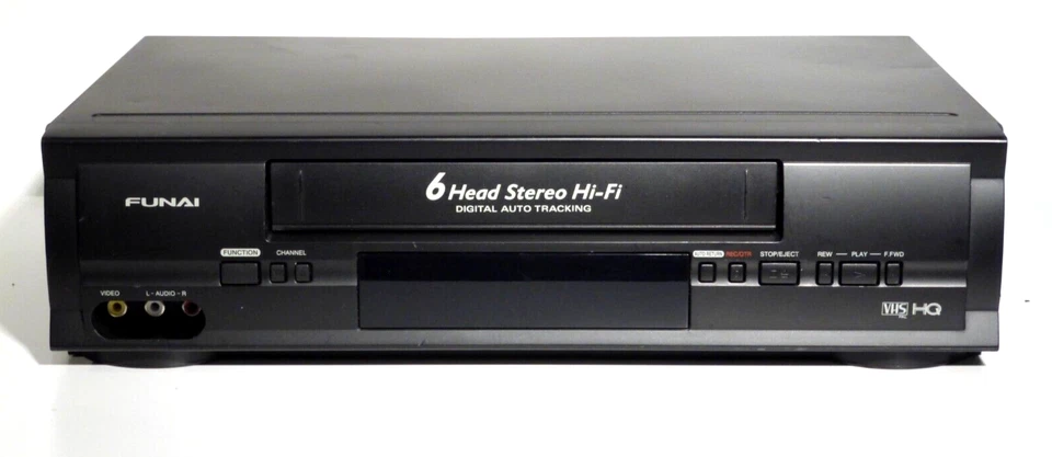 VHS Videorecorder Funai D50Y-100M 6 head HiFi SP/LP gewartet 1 Jahr Garantie VHS - Bild 1 von 2