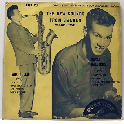 Lars Gullin/Bengt Hallberg-New Sounds From Sweden V2-Prestige 121-10 INCH ORIG — 第 1/4 张图片