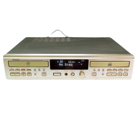 Denon CDR-W1500 CD Recorder Dual Deck Silver From Japan Good - Image 1 of 4