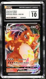 CGC 10 CHARIZARD VMAX 020 DARKNESS ABLAZE SWORD SHIELD POKEMON GEM MINT - Bild 1 von 2