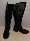 STEP2W0 black Real leather high boots Size UK 3.5/4 EU36