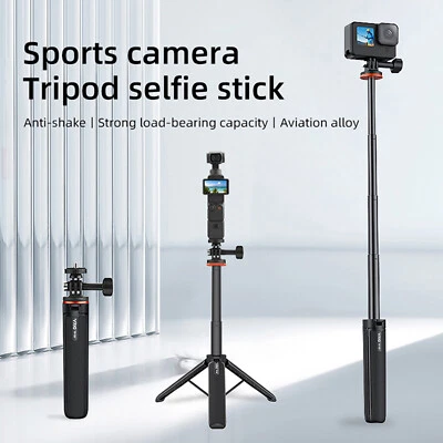 Selfie Stick Tripod Extendable Rod for DJI POCKET3 /Action4 /for Insta360 ONE X2 - Image 1 of 4