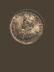 1932 India 1/12th Anna George V Coin - MS (Mint System Uncirculated) condition - Picture 1 of 2