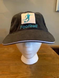 Official 2012 London Olympics Soccer Football Adidas Blue Mens Baseball Cap Hat - Picture 1 of 8