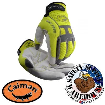 凯曼 2980 - 山羊谷物高可见反光背关节保护 4 对 M-XL — 第 1/2 张图片