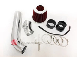 BLACK RED Cold Air Intake Kit & Filter For 1992-1998 BMW E36 3-Series I6 - Picture 1 of 1