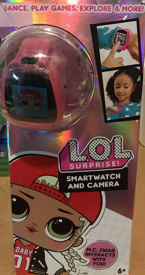 LOL Surprise Smartwatch and Camera for Kids W/ Cameras Video Games Activities