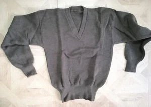 Maglione Militare Pullover a V Esercito Italiano anni '80 - Foto 1 di 4
