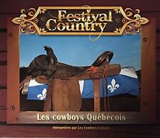 Festival Country By Les Cowboys Quebecois On Audio CD Album Brand New