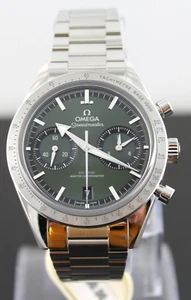 New Omega Speedmaster '57 332.10.41.21.10.001 Chronograph 40.5mm Green Watch - Picture 1 of 12