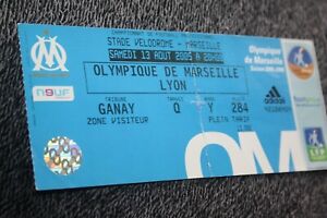 Ticket )) OM MARSEILLE V LYON OL - Saison 2005/2006