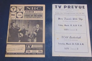 1959 & 1976 TV Prevue Magazines, Portland Oregon - Bild 1 von 4