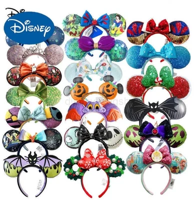 200 Styles Rare Disney Parks Mickey Magical Bow Minnie Mouse Ears Headband 2025 - Image 1 of 4