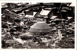 RPPC Postkarte des antiken Amphitheaters in Amman, Jordanien - Bild 1 von 2